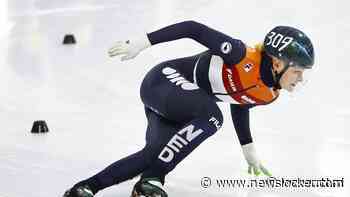 Shorttrackster Velzeboer in World Tour weer de beste op 500 meter