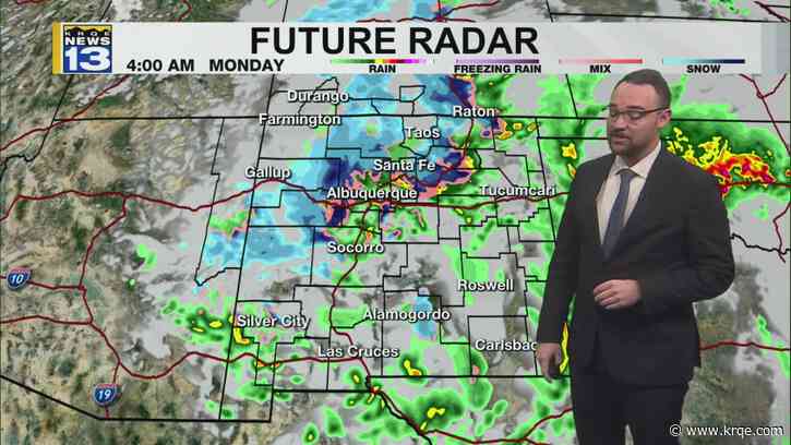 Wintry weather returns to New Mexico