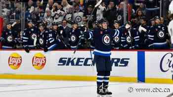 Winnipeg forward Nikolaj Ehlers becomes the highest-scoring Danish player in NHL history