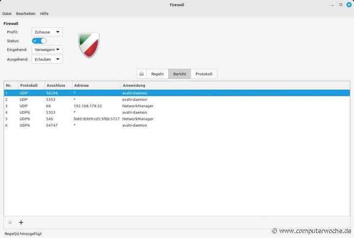 Linux Mint: Firewall aktivieren