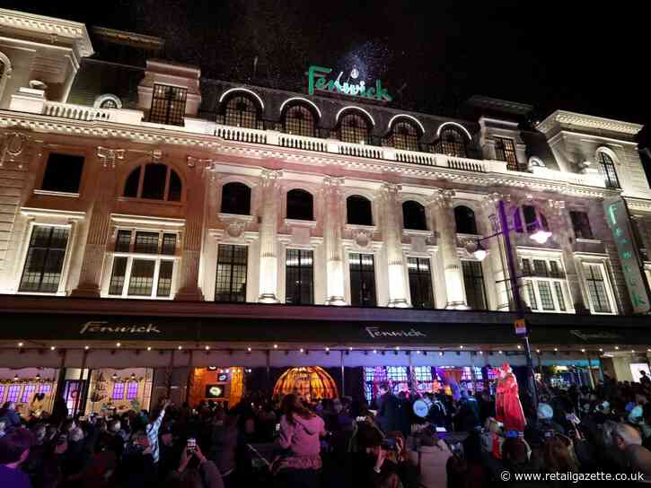 In pictures: Fenwick’s festive windows reimagine ‘The Twelve Days of Christmas’