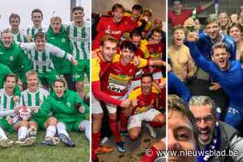 OVERZICHT. Dit zijn de periodekampioenen in de provinciale reeksen