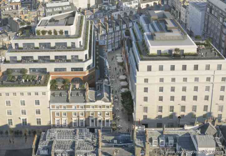 Skanska signs £197m deal for Mayfair offices job