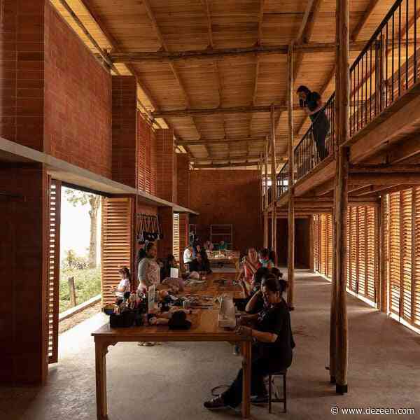 Weaving centre in Ecuador "gives formal expression to local crafts"