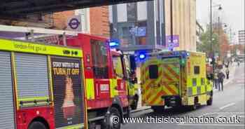 Person dies after being hit by train at Romford station