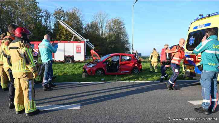 Flevoland - Drie ongelukken tijdens ochtendspits in Flevoland