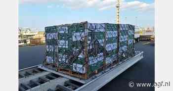 Braziliaans fruit lift mee met Formule1-vrachtvliegtuigen