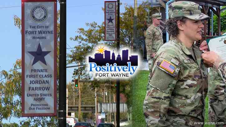 Mayor Henry initiative marks 10 years honoring local military members is Positively Fort Wayne