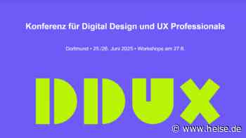 heise-Angebot: Digital Design & UX: Jetzt noch Vortrag für die Konferenz in Dortmund einreichen
