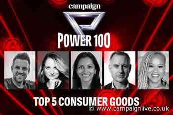 Power 100 2024: Top five in consumer goods