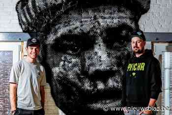 Lambiekbieren krijgen eigen street art-kunstwerk tegenover brouwerij Boon in Lembeek