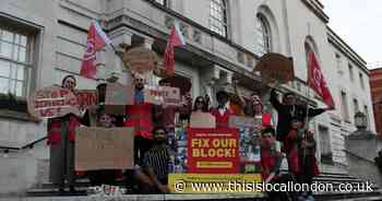 'We marched to the town hall for better conditions in our homes - and won'