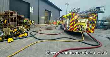 Huge recycling centre blaze caused by pile of mattresses