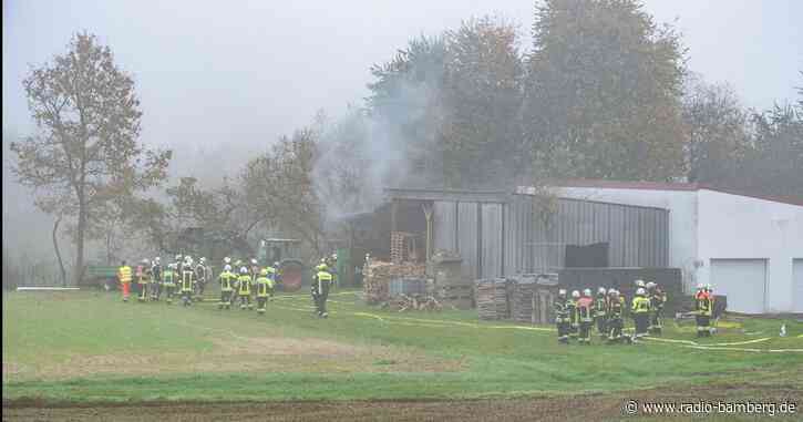 Flammen in Seußling