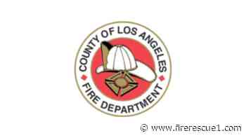 Los Angeles County firefighters injured when fire engine overturns