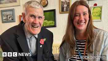 Retired private finally awarded veteran's badge