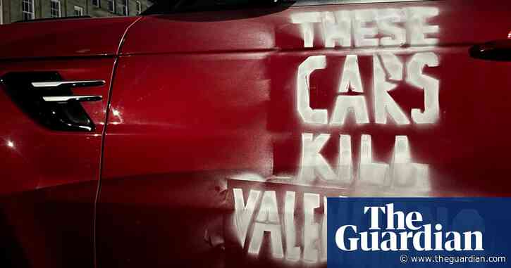 Edinburgh activists target SUVs in solidarity with Spain’s flood victims