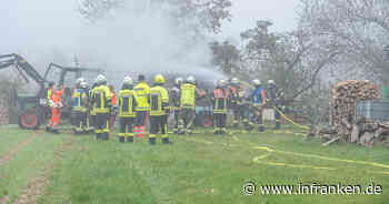 Kreis Bamberg: Brand in Scheune löst Feuerwehreinsatz aus