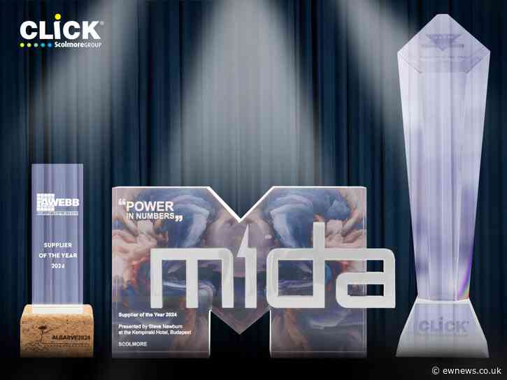 Scolmore Group wins three Supplier of the Year Awards