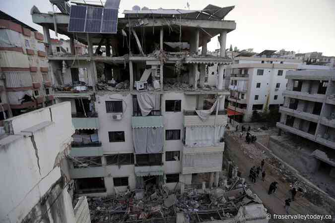 The death toll in Lebanon crosses 3,000 in the 13-month Israel-Hezbollah war, Health Ministry says