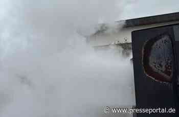 FW Allensbach: Heißausbildung - Brandbekämpfung und Menschenrettung unter realen Bedingungen