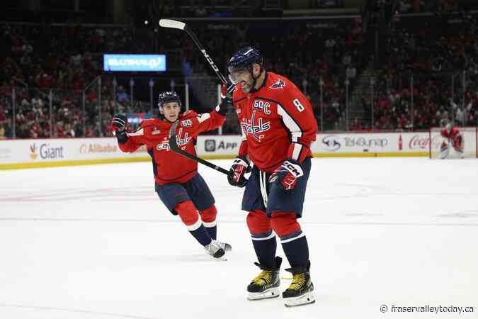 Longtime rivals Ovechkin, Crosby join Necas as NHL’s three stars of the week