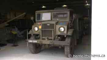 Second World War military vehicle brought back to life