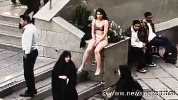 Beeld van halfnaakte Iraanse student iconisch: 'Zal vrouwen inspireren'