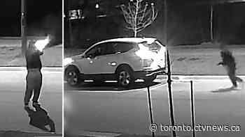 Video shows suspect firing 18 shots at York Region home, shattering bedroom window