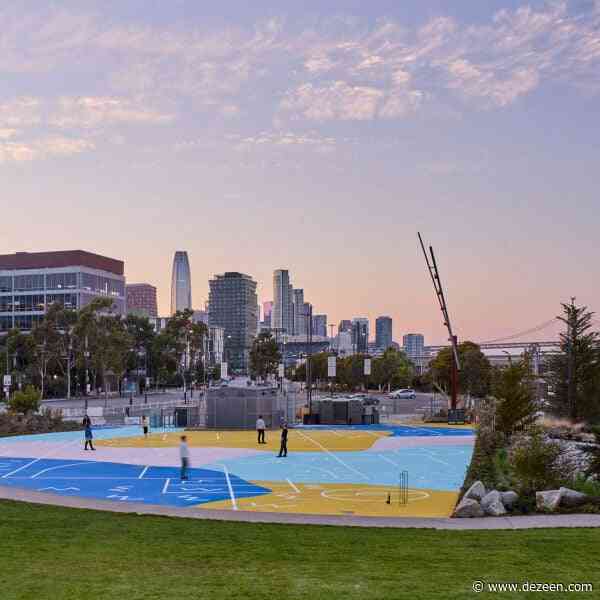 Surfacedesign "celebrates material reuse" at San Francisco waterfront park