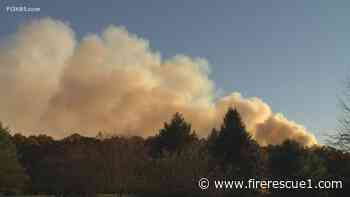 Officials monitor over 100 brush fires across Conn.