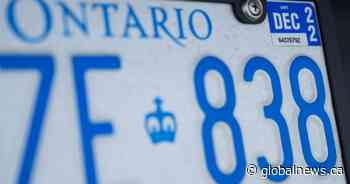 An ‘OCTOBER7’ plate triggers overhaul of Ontario’s custom licence process