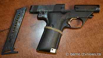 Loaded firearm seized during search of vehicle at Innisfil R.I.D.E. checkpoint