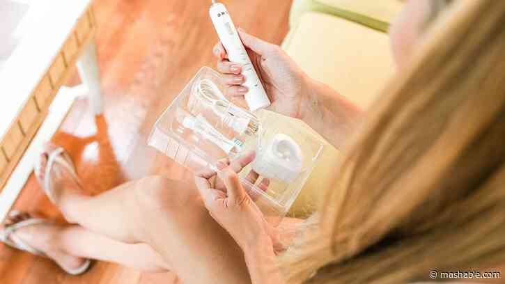 From cookie swaps to family photos, this $20 sonic toothbrush can keep up