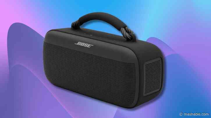 Score the Bose SoundLink Max portable speaker at its lowest-ever price