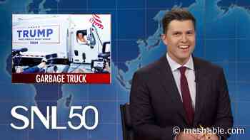 SNL's 'Weekend Update' jokes about the election, Trump's truck mishap