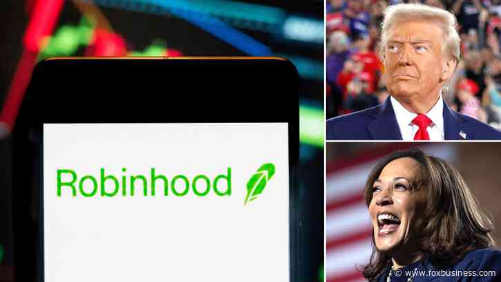 Election Day outcome bets on Robinhood offer chance to profit on close contest