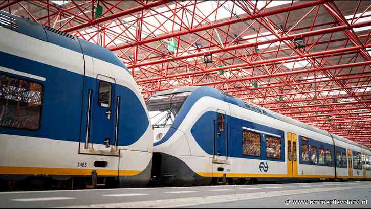 Almere - Dienstregeling weer op de rit na avond met fors minder treinen