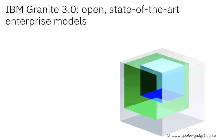 IBM Unveils Granite 3.0 Open Source AI Models