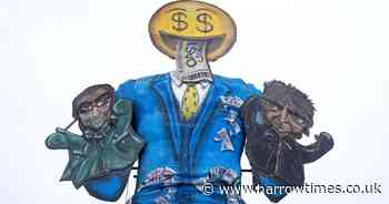 Ticketmaster and Oasis effigy burned at famous bonfire after tour ‘fiasco’