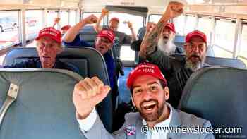 Taking Homeless People to VOTE TRUMP