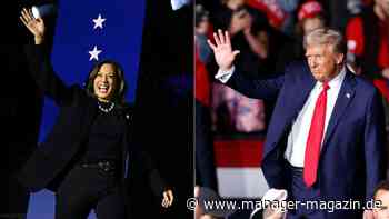 US-Wahl begonnen – Trump und Harris siegessicher