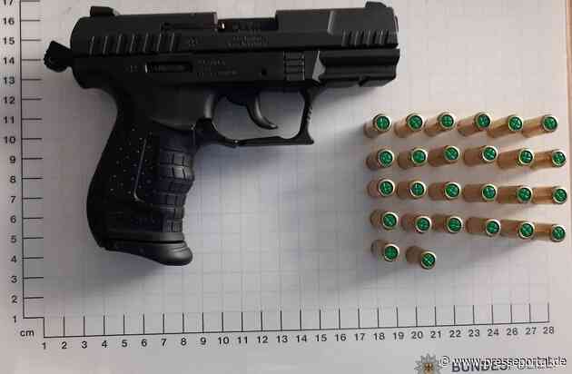 BPOL NRW: Bundespolizisten stellen Waffe und Munition bei 17-Jährigen sicher