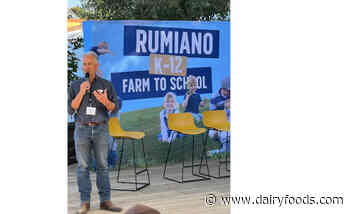Rumiano launches School Organic Cheese Program