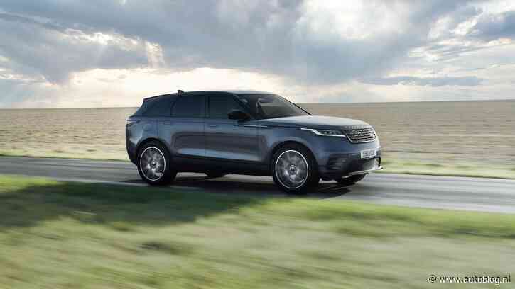 Nieuwe Range Rover Velar: tot 404 pk en 63 km elektrisch rijden