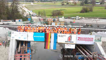 Meilenstein erreicht: Fortschritt beim Bau der Rosenheimer Westtangente