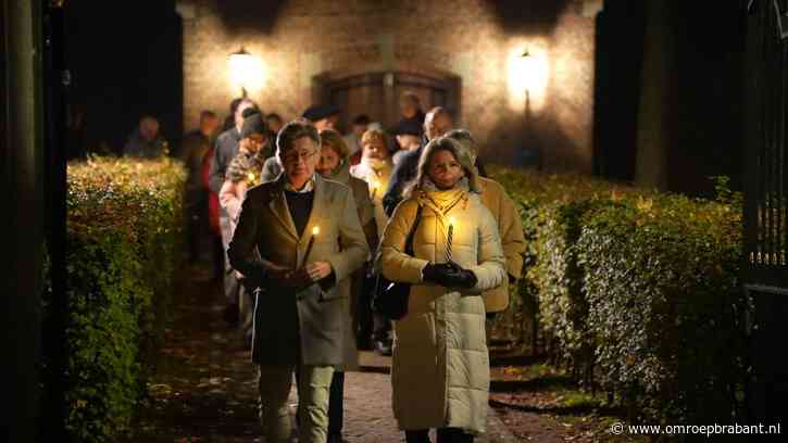 Duitse oorlogsmisdaad in Heusden herdacht met 134 kaarsjes