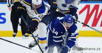 Leafs’ Matthews out with upper-body injury