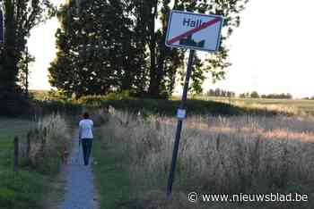 Halle bevraagt inwoners over voetweg op Stroppen