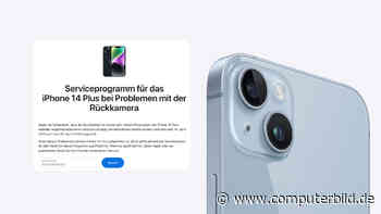 iPhone 14 Plus: Apple tauscht Kamera kostenlos aus